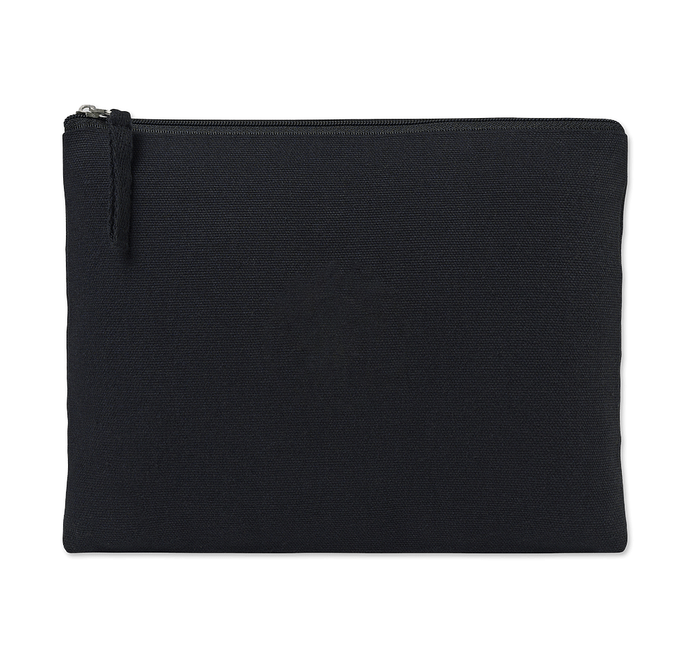 AWARE Recycled Cotton Zippered Pouch-default