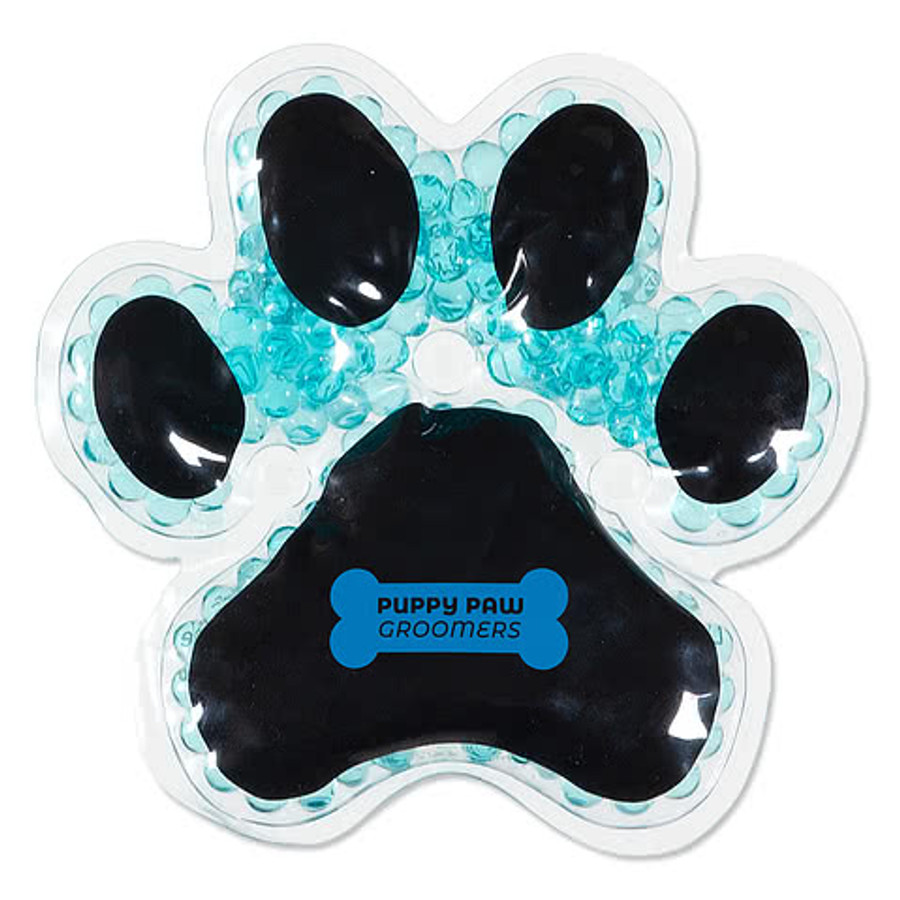 Puppy Paw Aqua Pearls Hot/Cold Pack in Blue