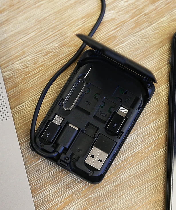 Full Color 2Fold Portable 15W Wireless Charger