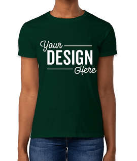 Gildan Ultra Cotton Women's T-shirt - Color: Forest Green