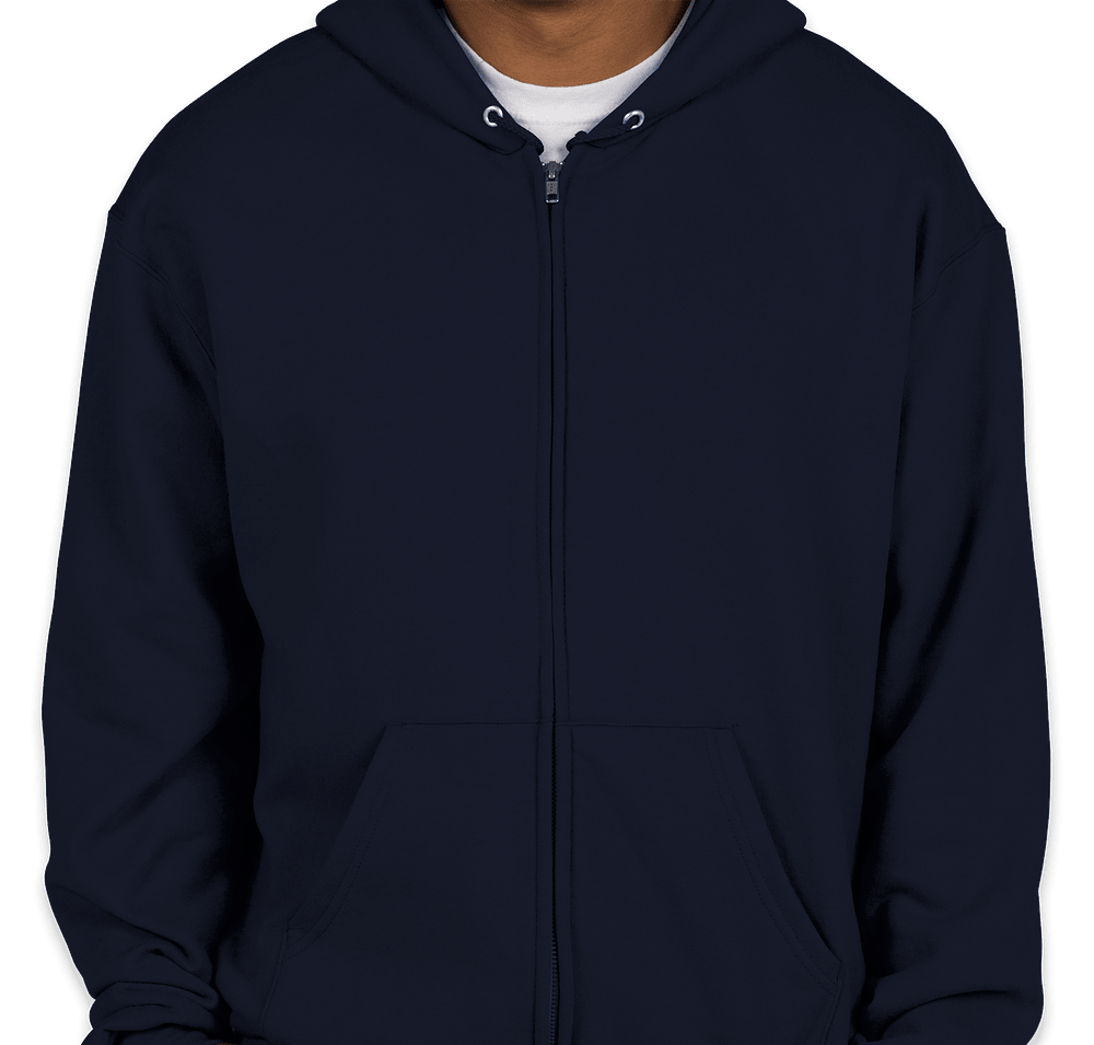 Embroidered Champion Powerblend Midweight Zip Hoodie-default
