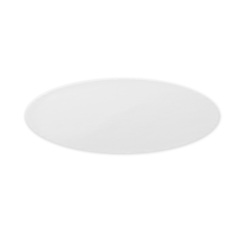 Full Color 8 in. x 3 in. Vinyl Oval Sticker-default