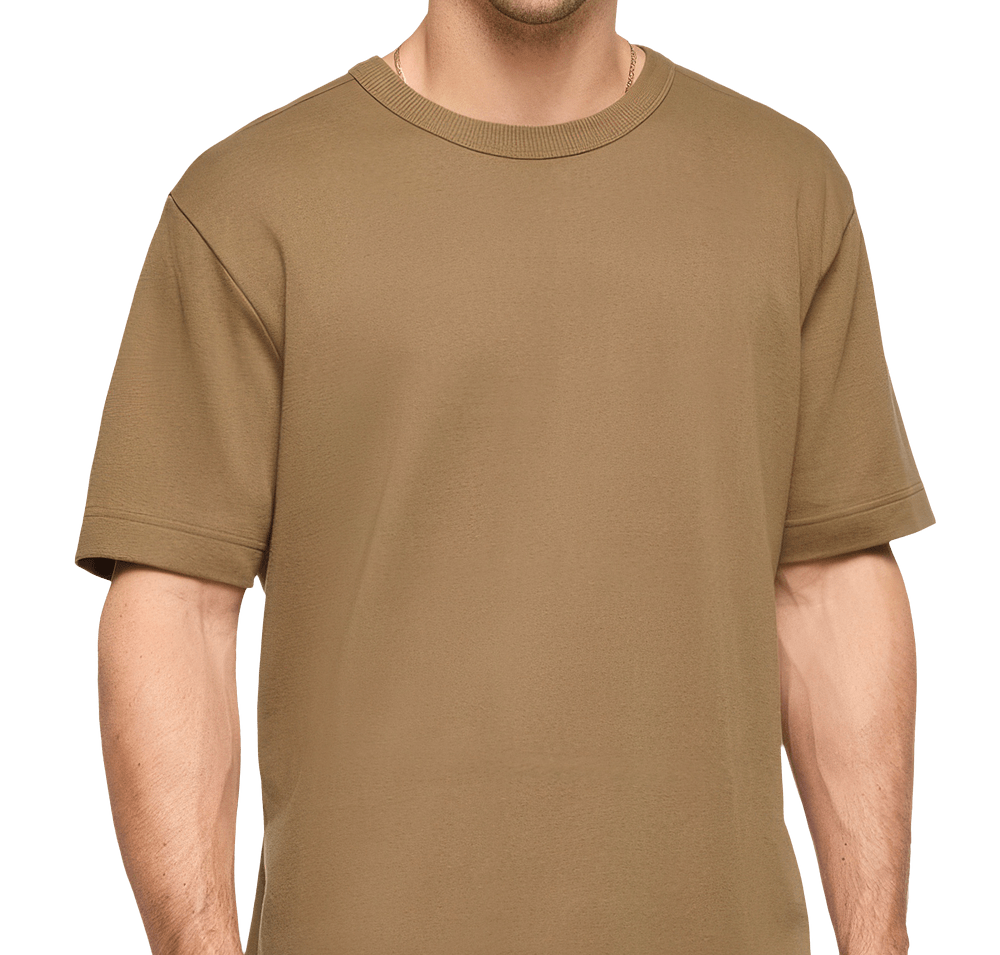 Live & Tell by LAT Heavyweight Microrib T-shirt-default