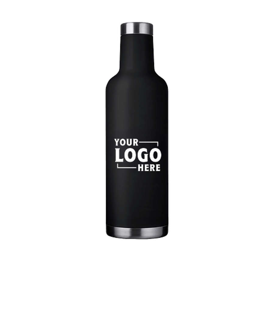 25 oz. Alsace Insulated Wine Bottle in BLACK