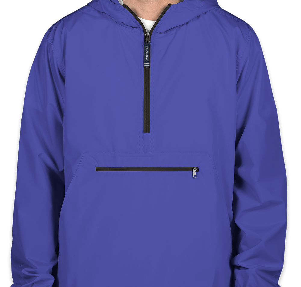 Charles River Pack-N-Go Hooded Packable Anorak-default