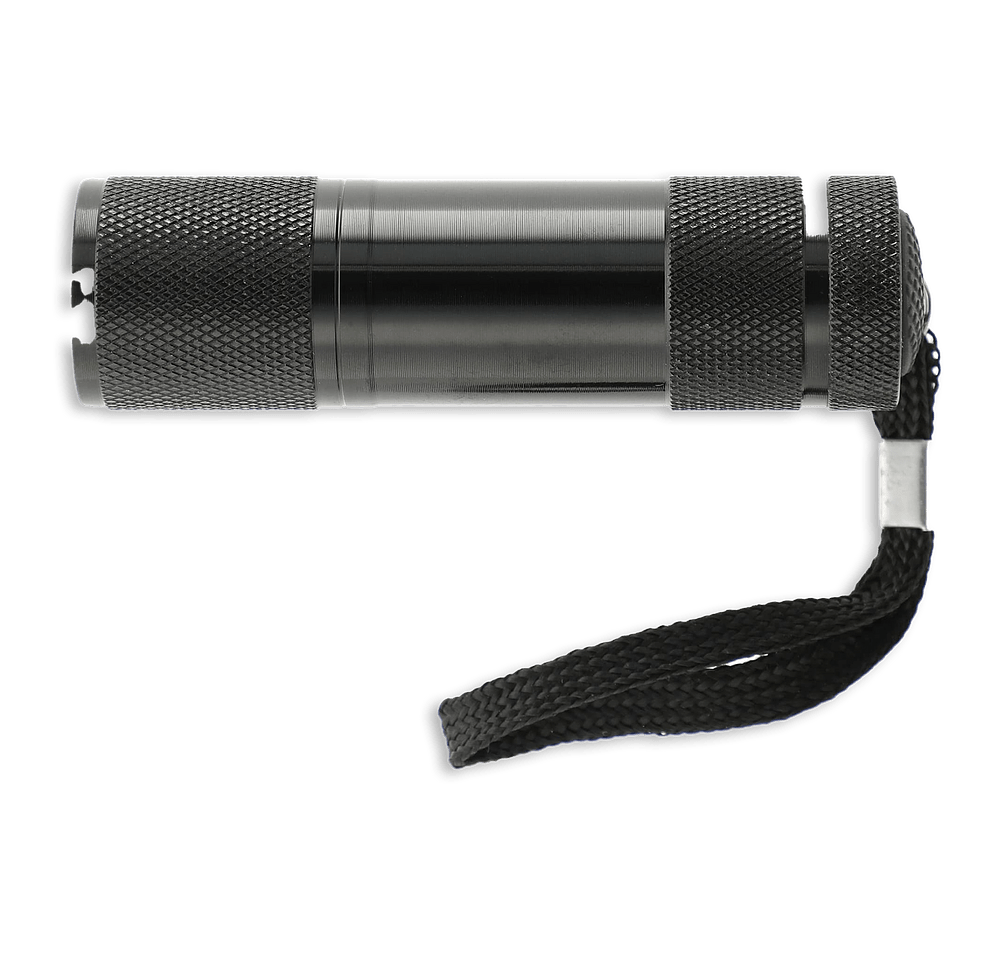 Laser Engraved Gripper 9 LED Flashlight-default