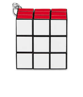 Micro Rubik's Cube Keychain - Color: Multicolor