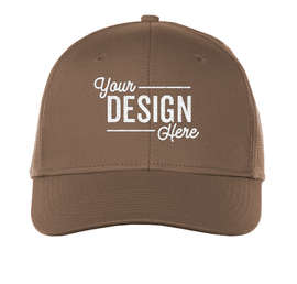Port Authority Snapback Trucker Hat - Color: Woodland Brown
