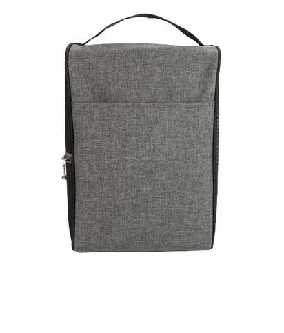 Two-Tone Easy Care Shoe Bag - Gray