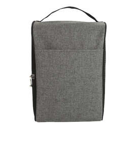 Two-Tone Easy Care Shoe Bag - Color: Gray