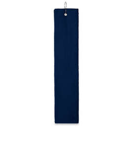 Port Authority Grommeted Tri-Fold Golf Towel - Color: Navy