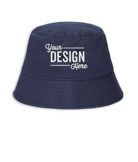 Atlantis Headwear Sustainable Bucket Hat - Color: Navy