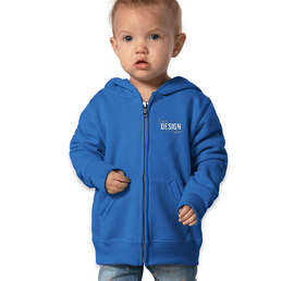 Port & Company Toddler Core 50/50 Zip Hoodie - Color: Royal