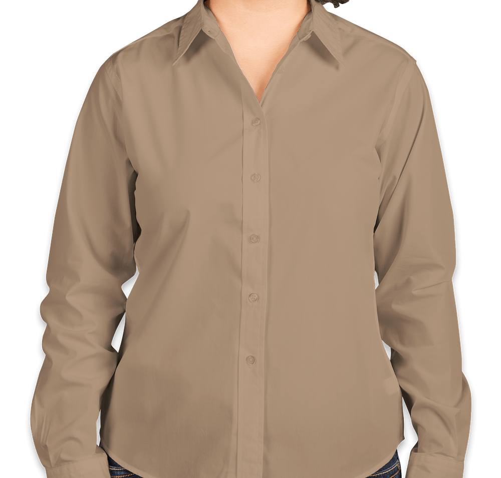 Port Authority Women's Long Sleeve Easy Care Shirt-default