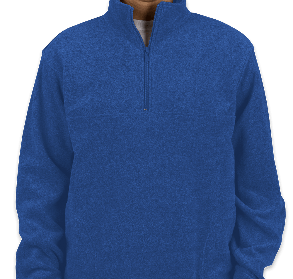 Harriton Quarter Zip Fleece Pullover - Embroidered-default
