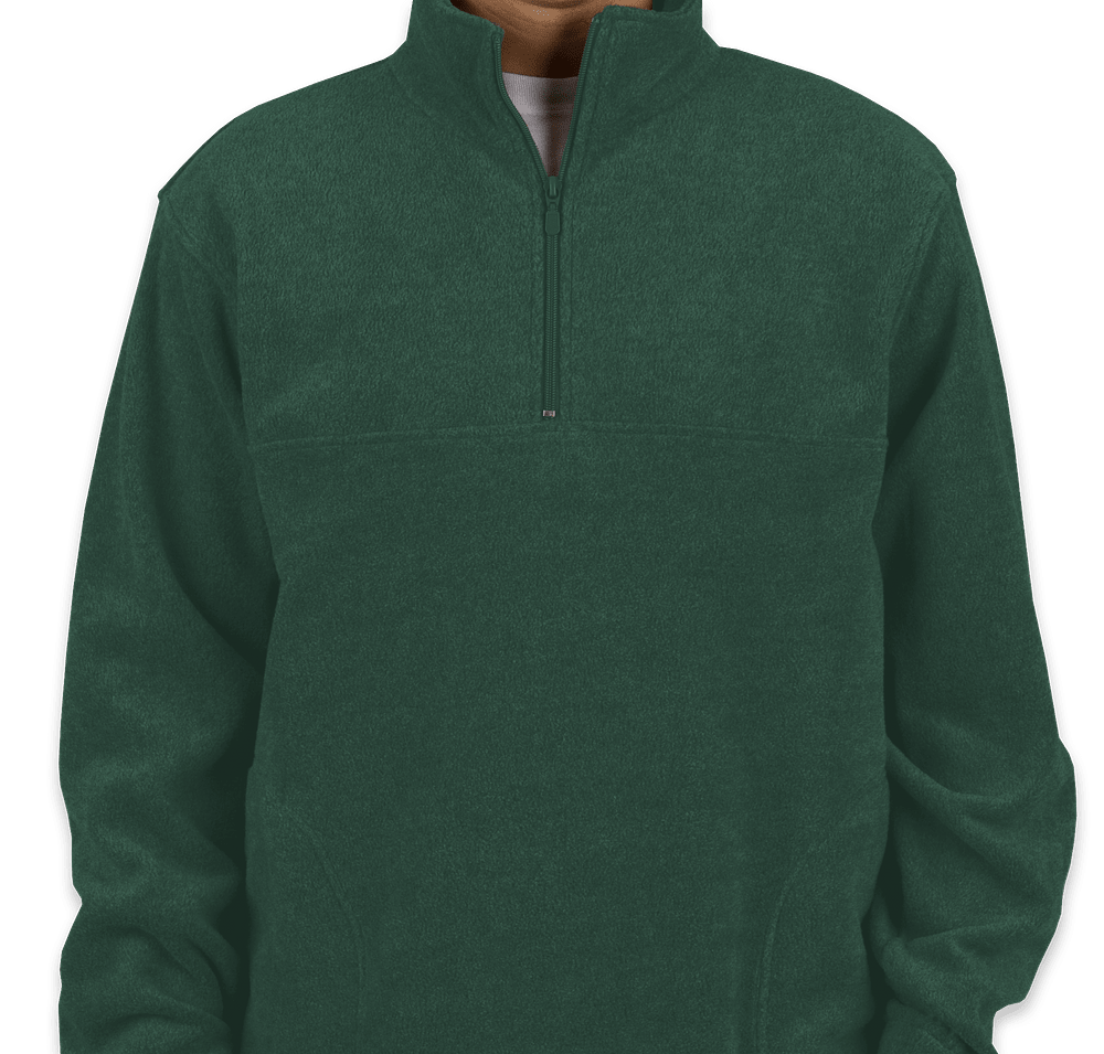 Harriton Quarter Zip Fleece Pullover - Embroidered-default