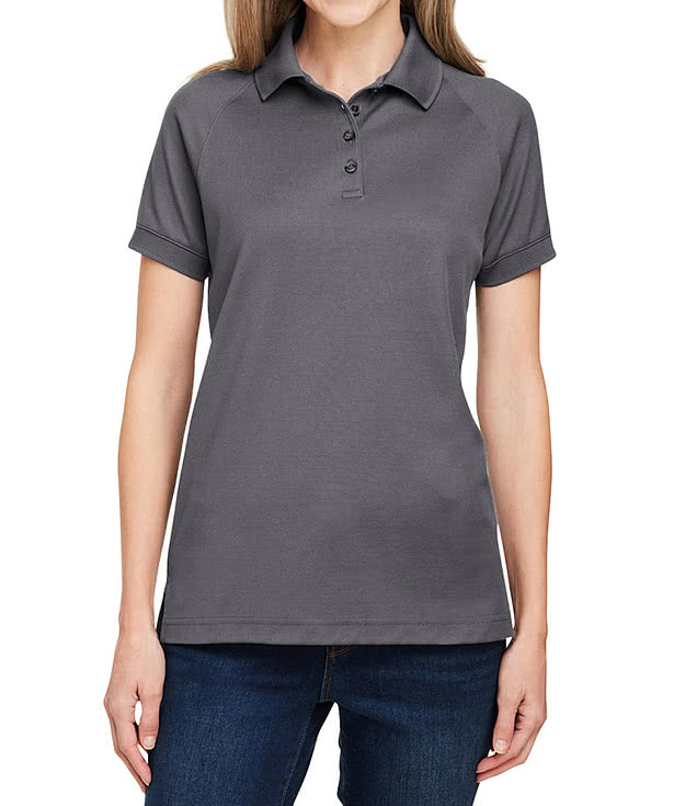 Harriton Women's Charge Snag and Soil Protect Performance Polo