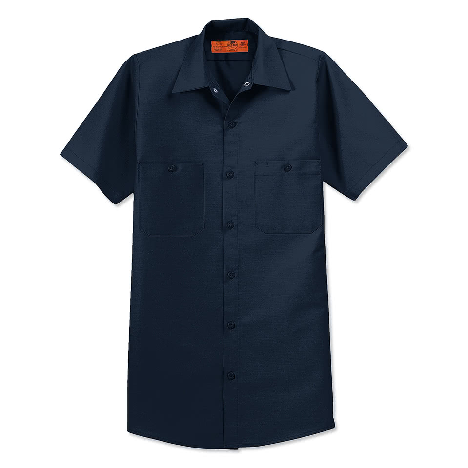 Red Kap Tall Industrial Work Shirt
