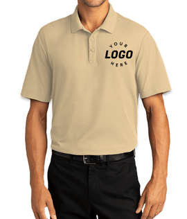 Port Authority SuperPro React Polo - Embroidered - Color: Wheat