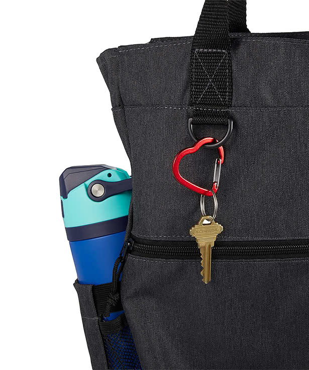Heart Carabiner Keychain