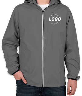 Charles River Pack-N-Go Hooded Packable Full Zip Jacket