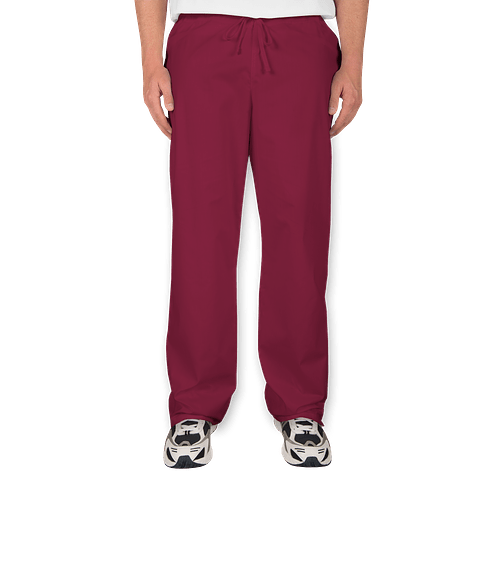 Dickies Drawstring Scrub Pant in Wine