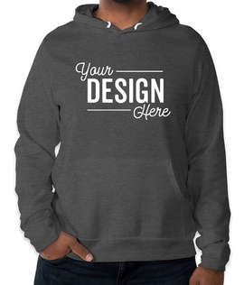 Bella + Canvas Ultra Soft Pullover Hoodie - Color: Dark Grey Heather