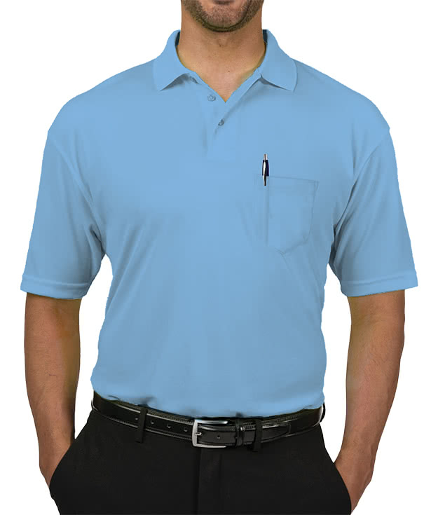 Blue Generation BLU-X-DRI Avenger Performance Pocket Polo - Printed