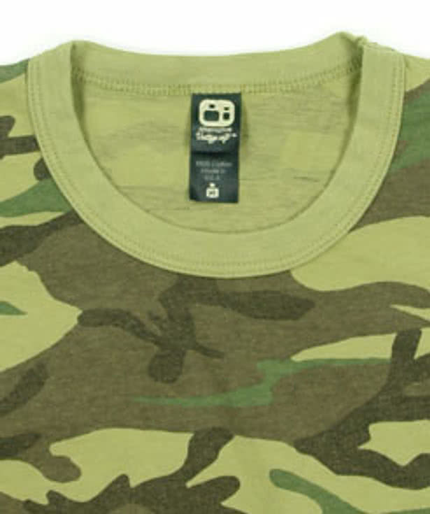 Alternative Apparel Girly Basic Camo T