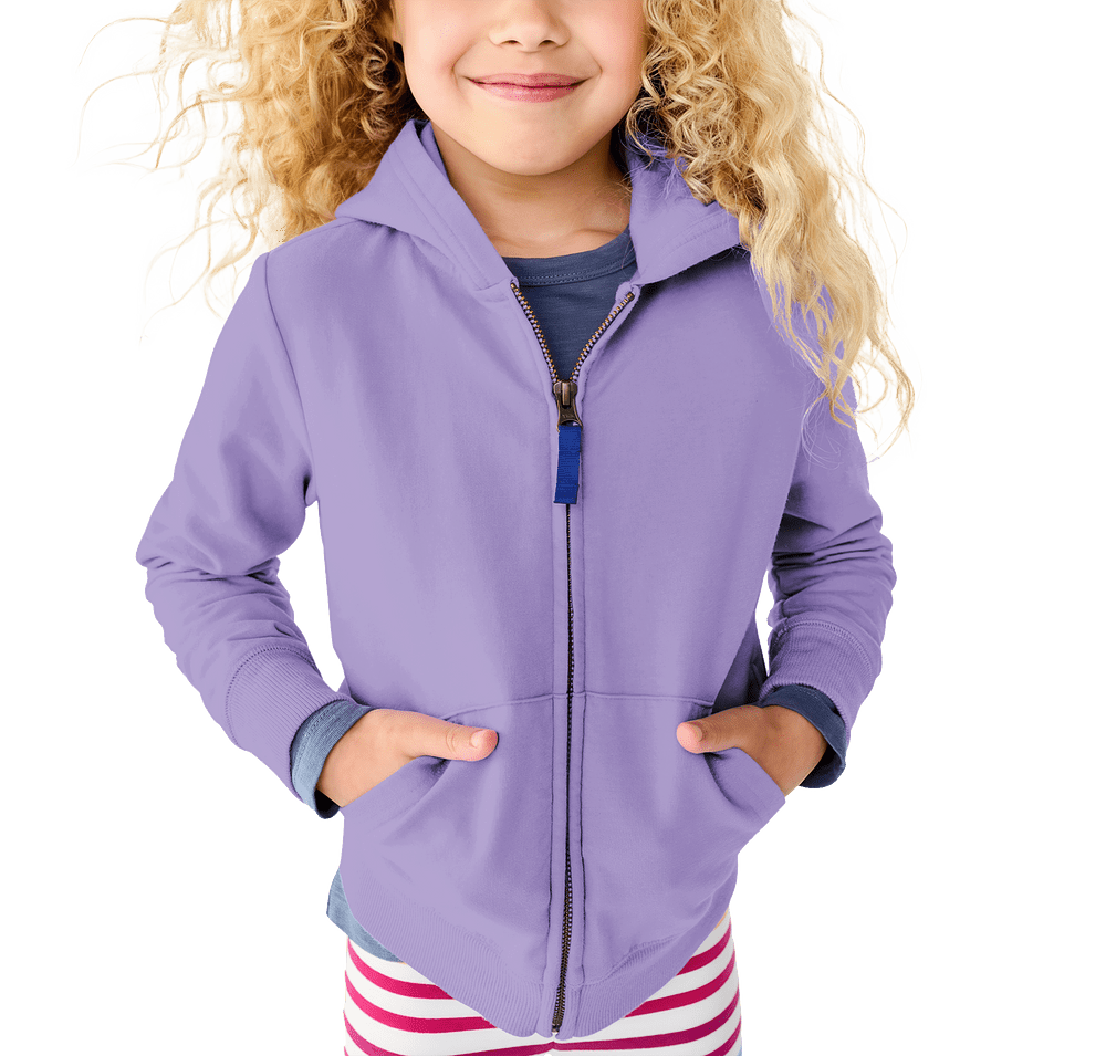 Primary Youth French Terry Zip Hoodie-default