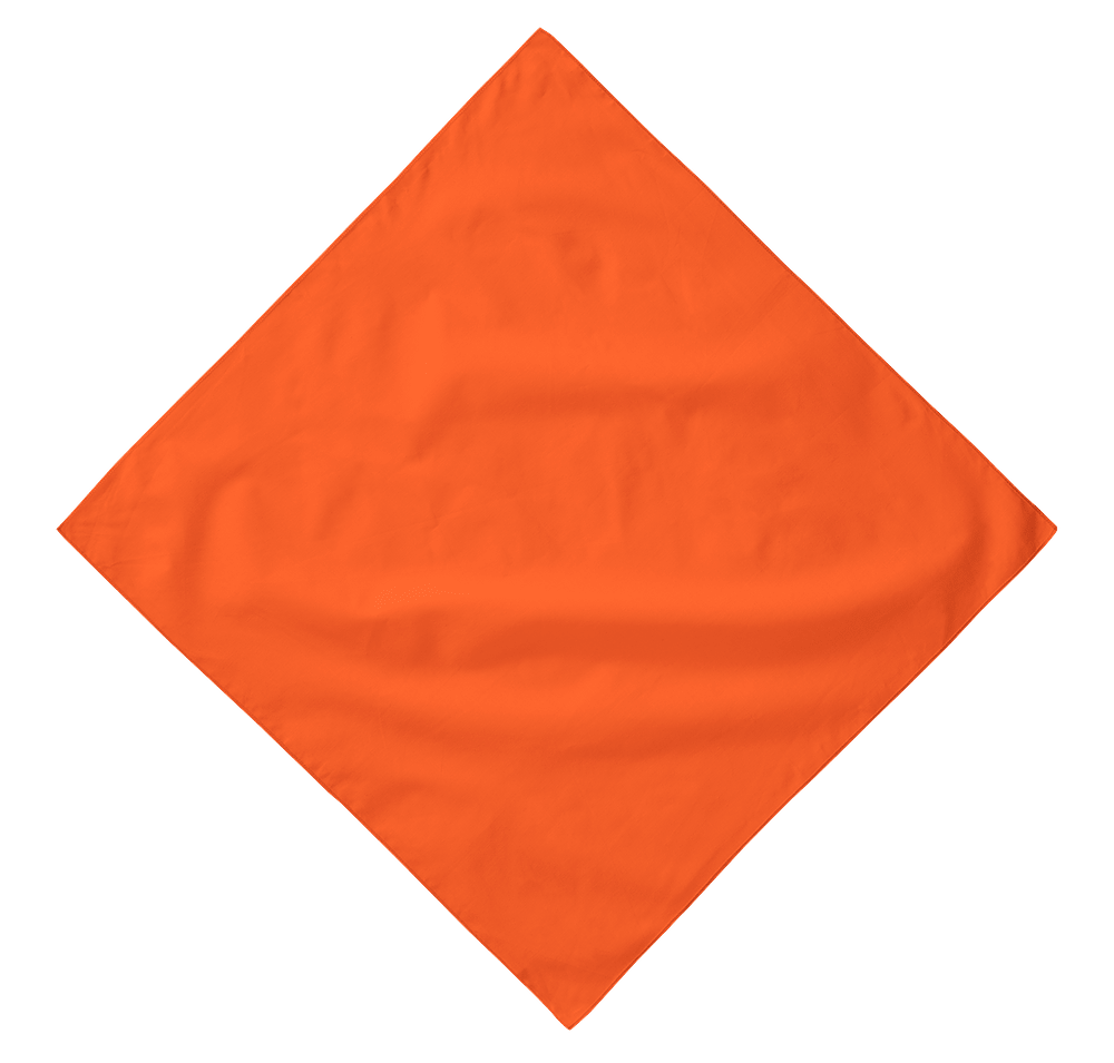 Augusta 100% Cotton Solid Bandana (Corner Design)-default