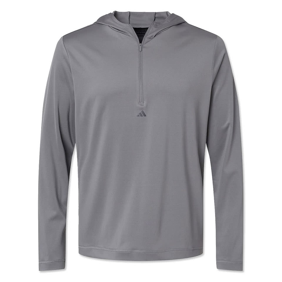 Adidas Recycled Lightweight Quarter Zip Performance Hoodie