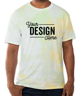 Dyenomite Dream Tie-Dye T-shirt - Color: Lemon Lime