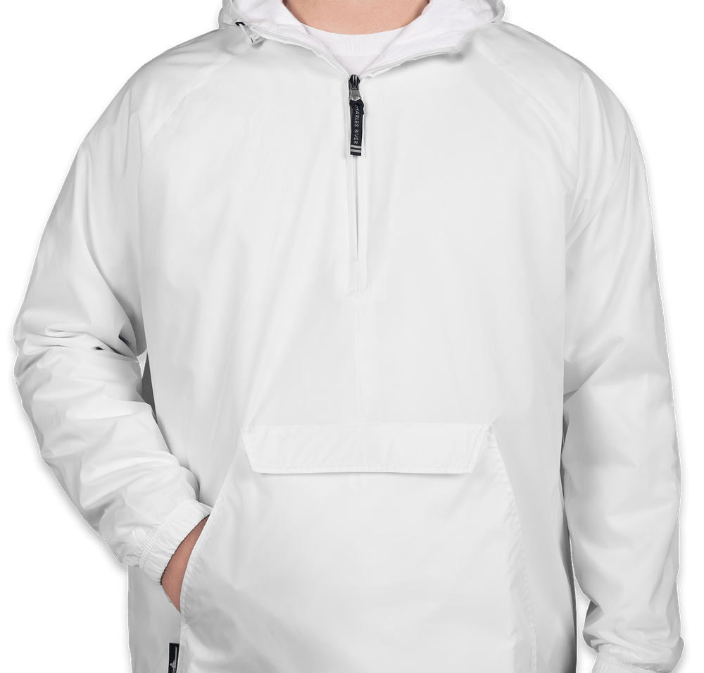 Charles River Classic Hooded Packable Anorak-default