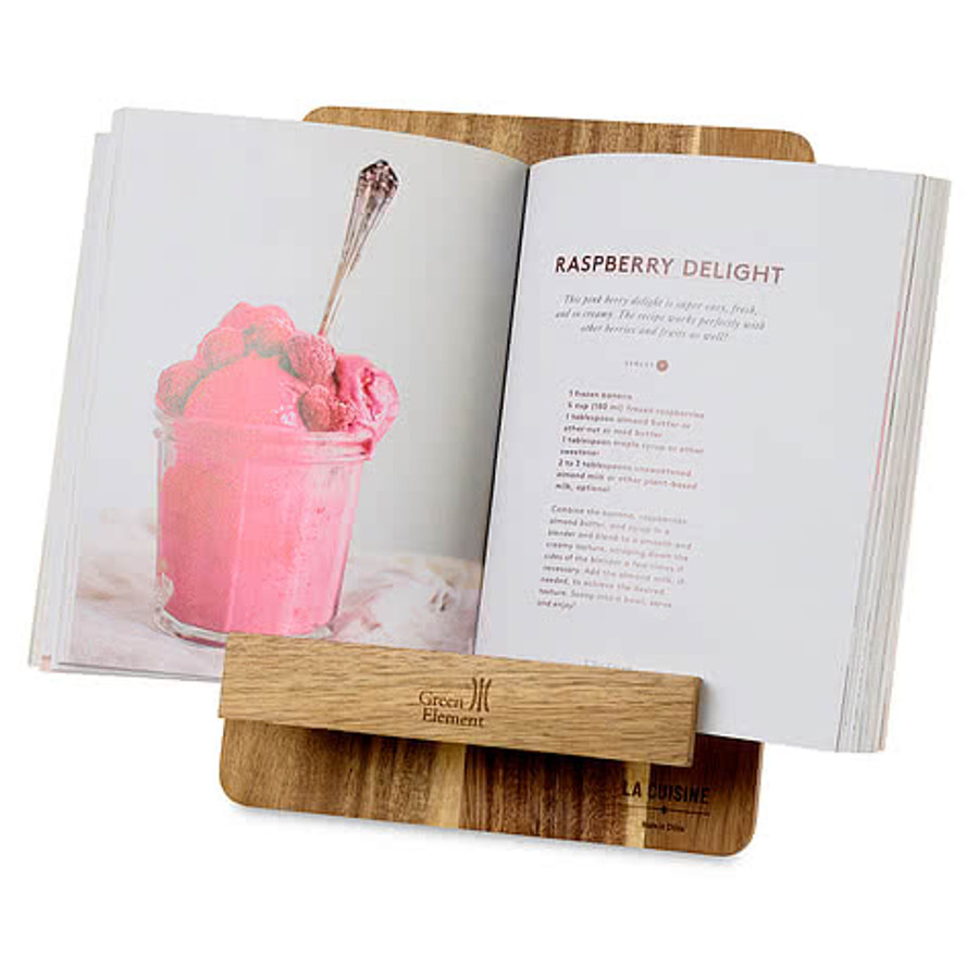 La Cuisine Sous Chef Cookbook Holder in Wood