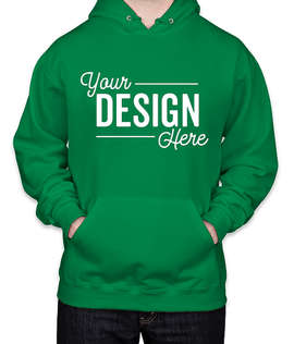 Jerzees Nublend 50/50 Pullover Hoodie - Color: Kelly