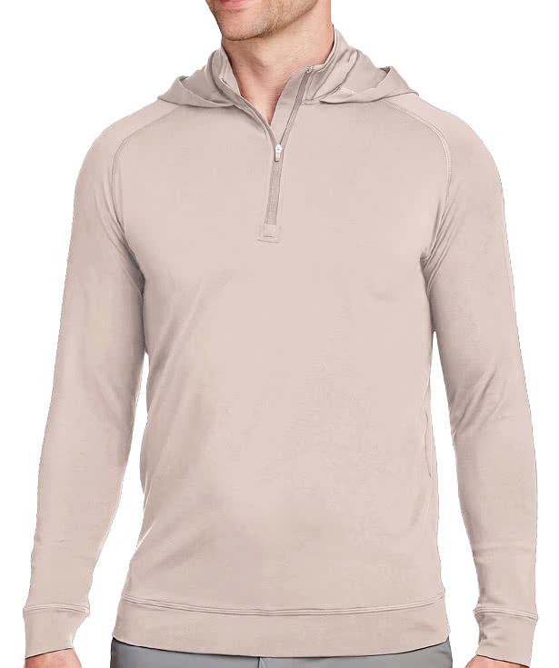 Swannies Vandyke Hooded Performance Quarter Zip Pullover