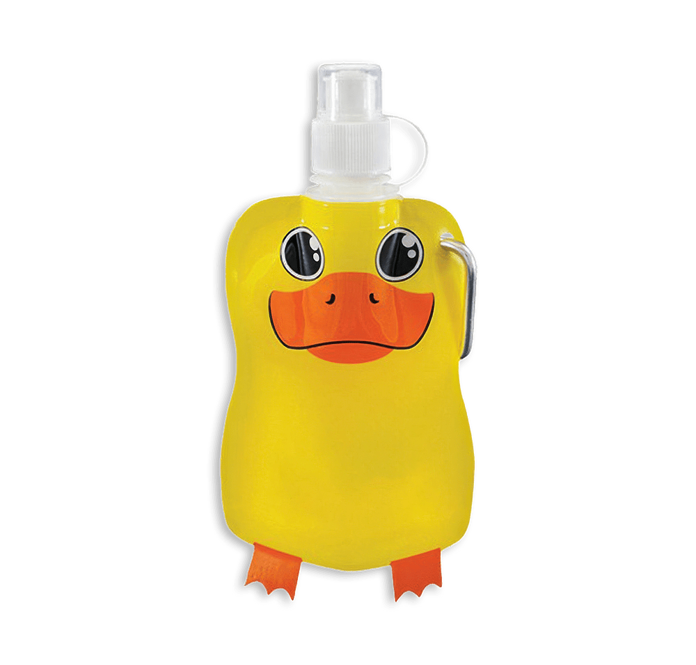 12 oz. Paws N Claws Flat Water Bottle-default