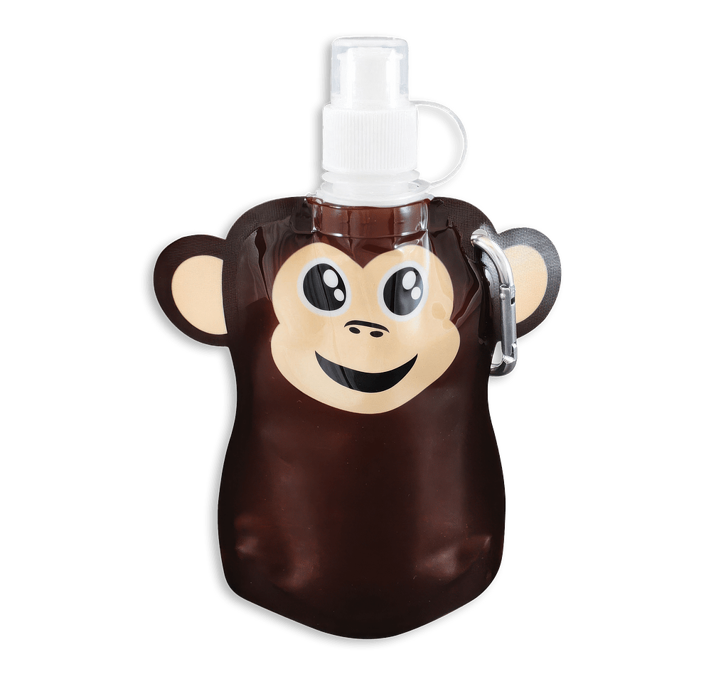 12 oz. Paws N Claws Flat Water Bottle-default