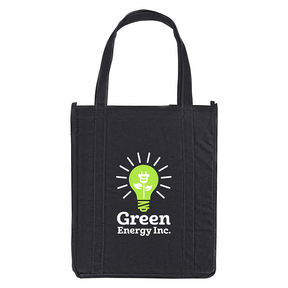 Atlas Non-Woven Grocery Tote Bag