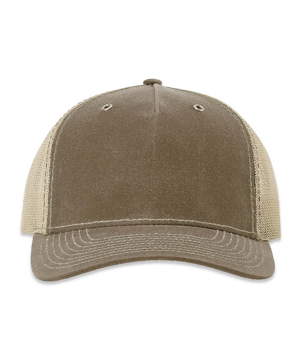 Richardson Hawthorne Five-Panel Snapback Trucker Hat - Embroidered