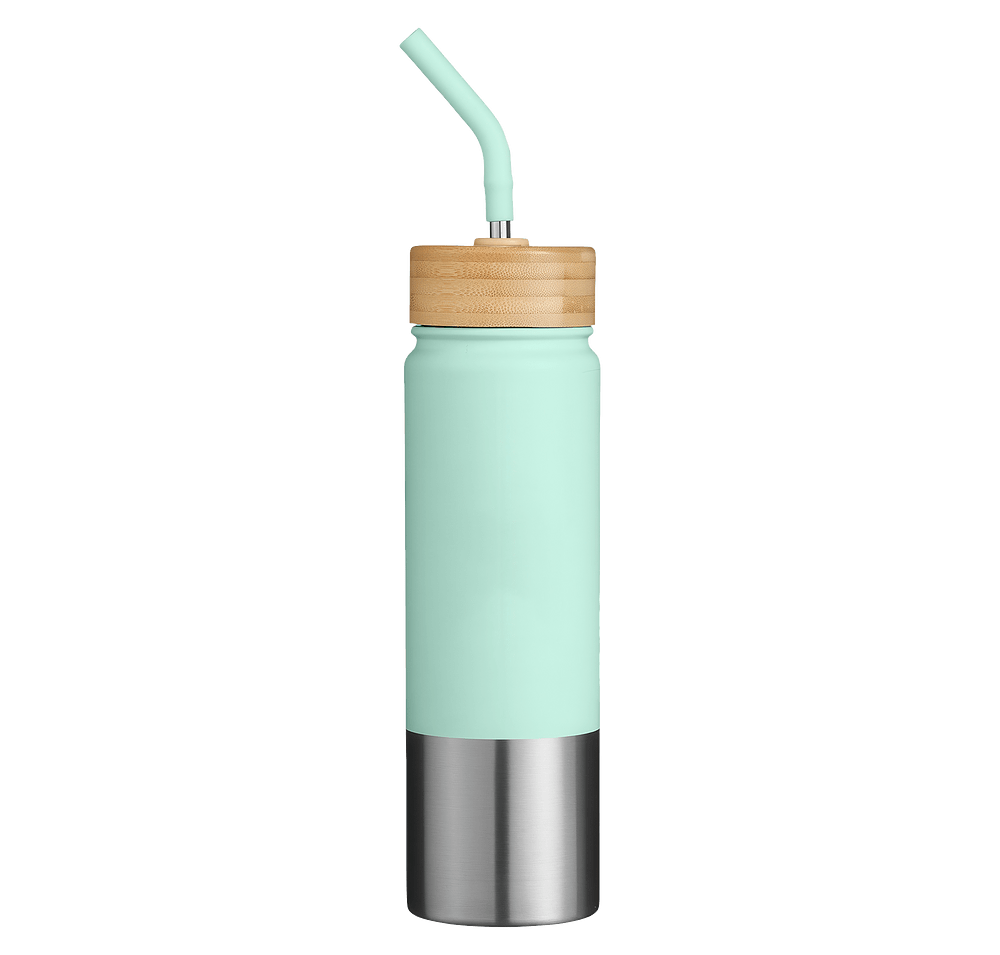 Econscious Laser Engraved 24 oz. Playa Stainless Steel Tumbler with Straw-default