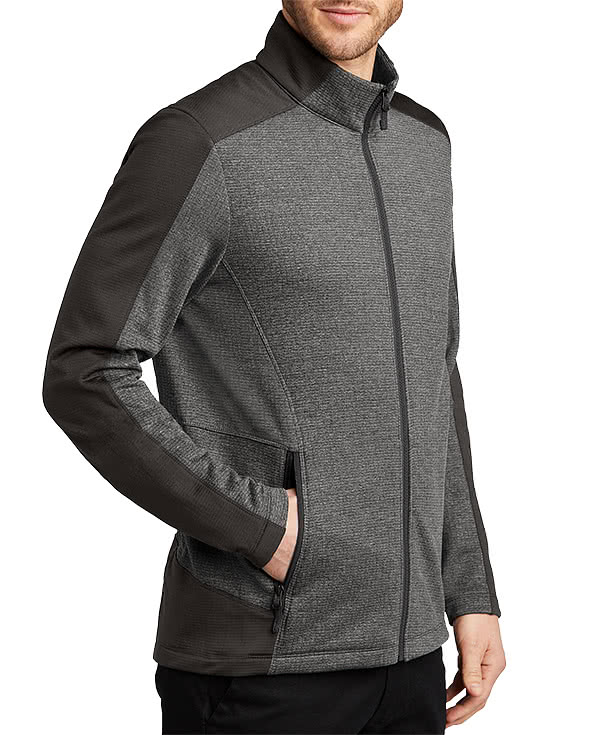 Port Authority Full Zip Grid Tech Fleece Jacket