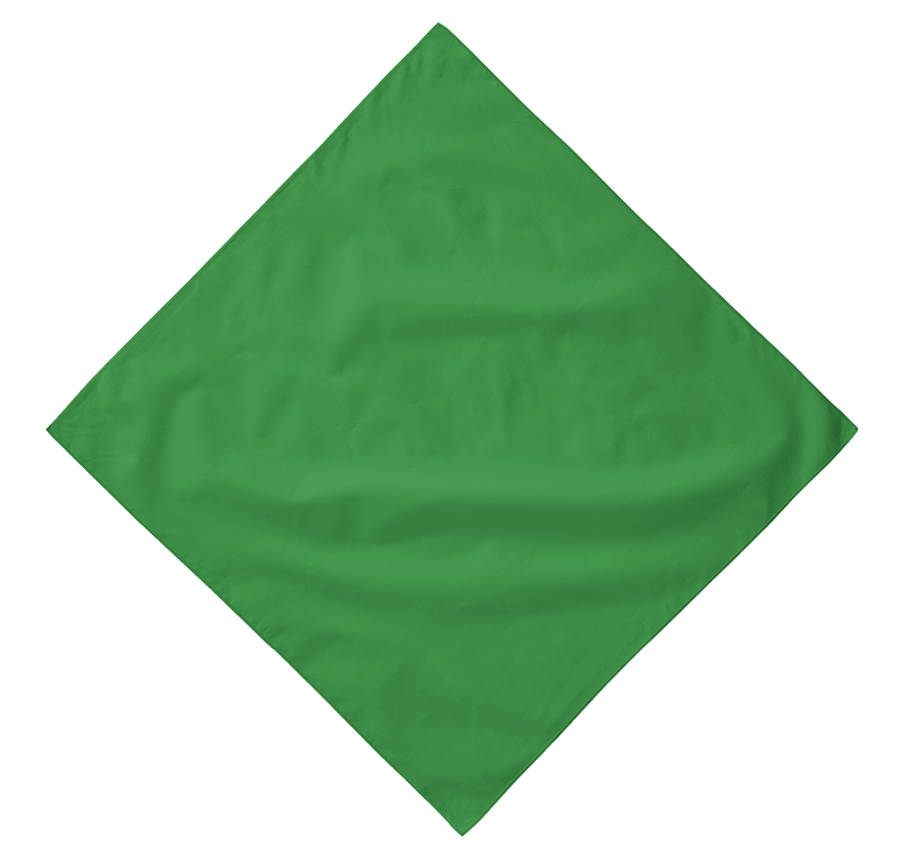 Augusta 100% Cotton Solid Bandana (Corner Design)-default