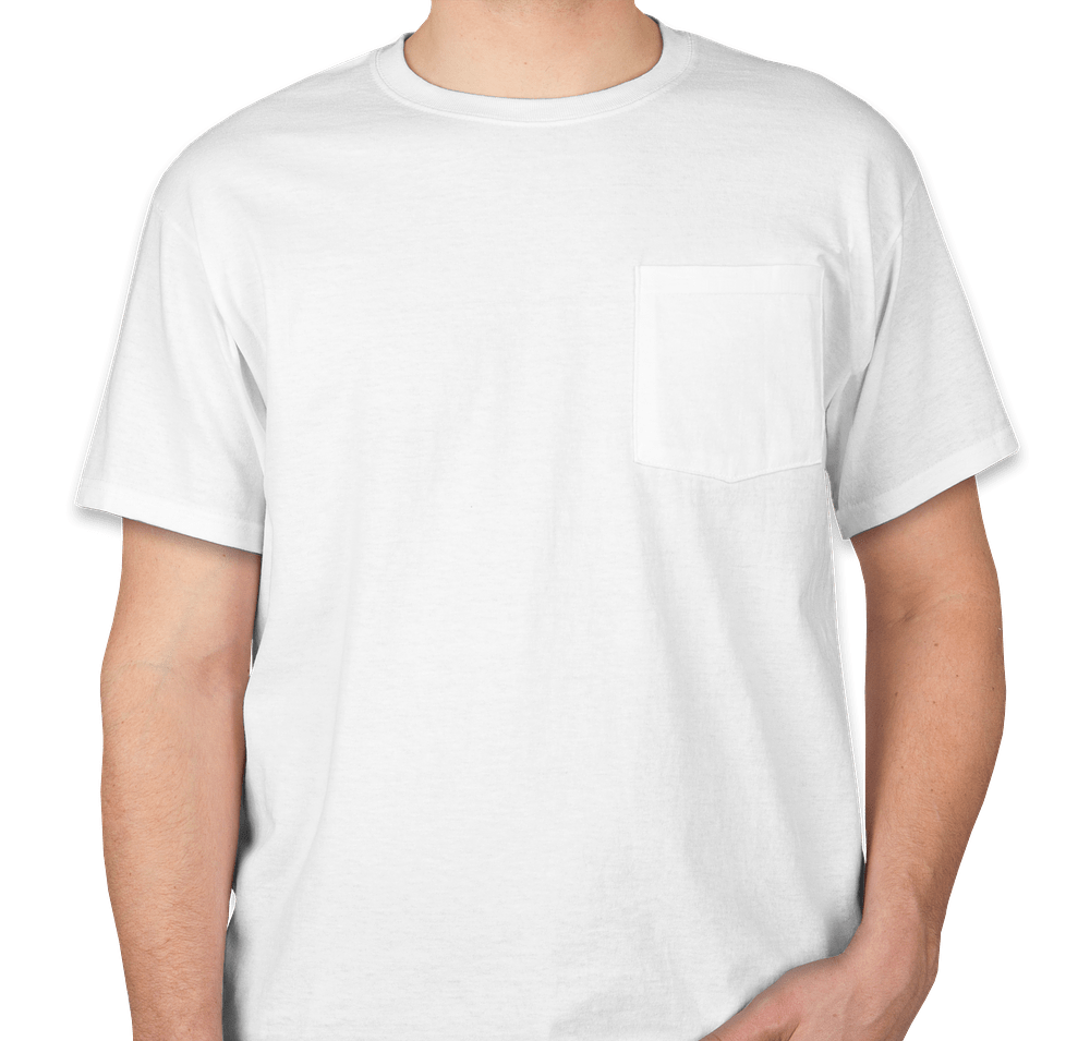 Fruit of the Loom 100% Cotton Pocket T-shirt-default