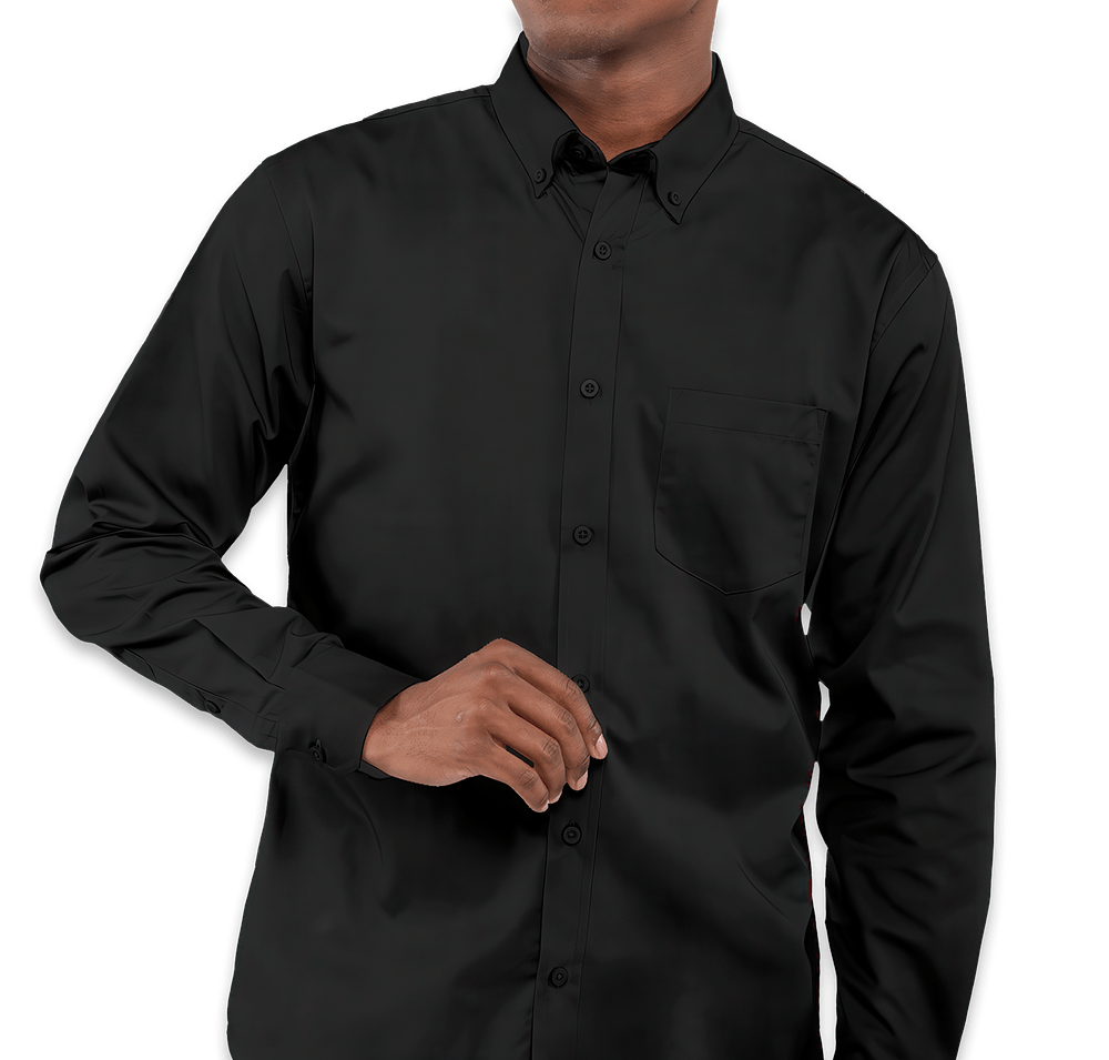 Elevate Wilshire Twill Long Sleeve Dress Shirt-default