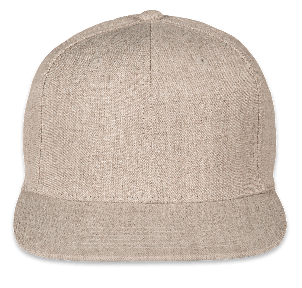 Yupoong Flat Bill Snapback Hat-default