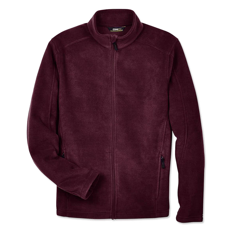 Core 365 Journey Full-Zip Fleece Jacket - Embroidered