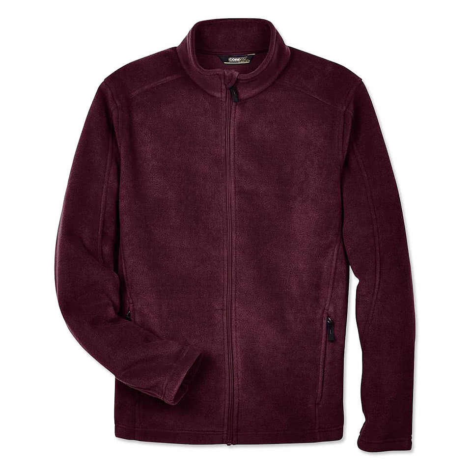 Core 365 Journey Full-Zip Fleece Jacket - Printed