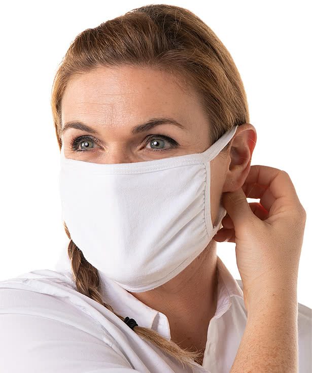 Customized Triple-ply Cotton Face Mask